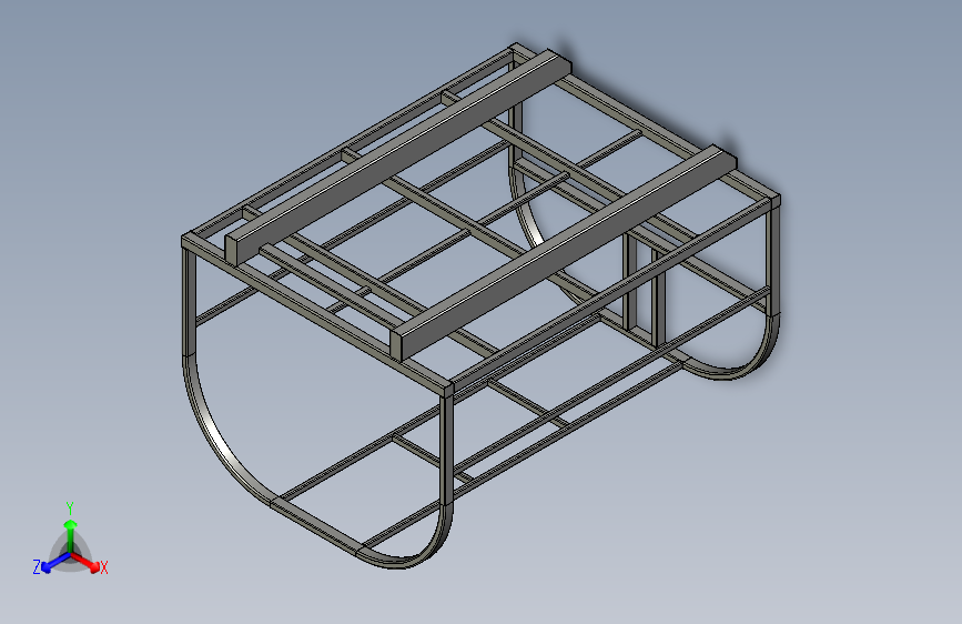 垃圾箱3D模型proe