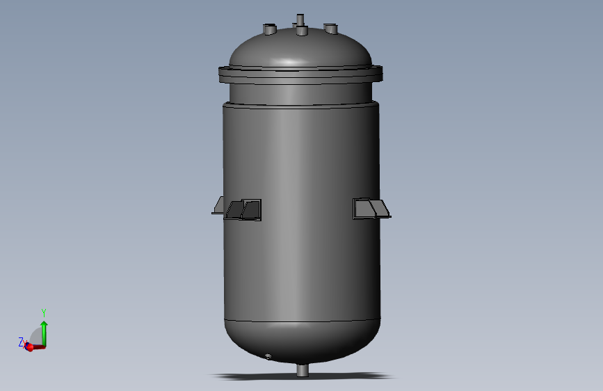 SolidWorks反应釜3D模型