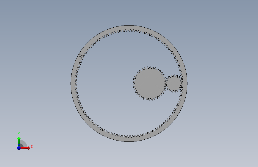 参数化建模 齿轮传动3D模型