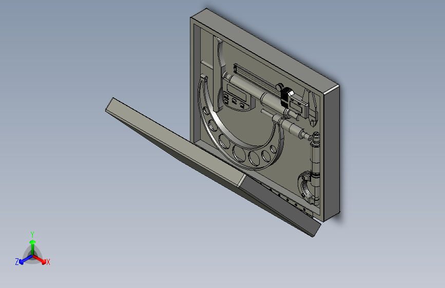 测量工具箱3D模型