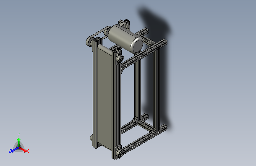 皮带输送线3D模型