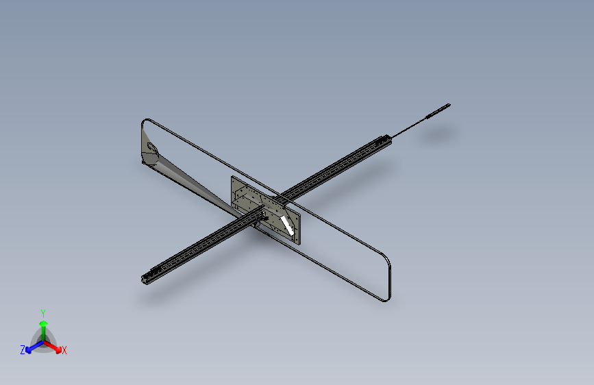 环形导轨线 自动化流水线3D模型