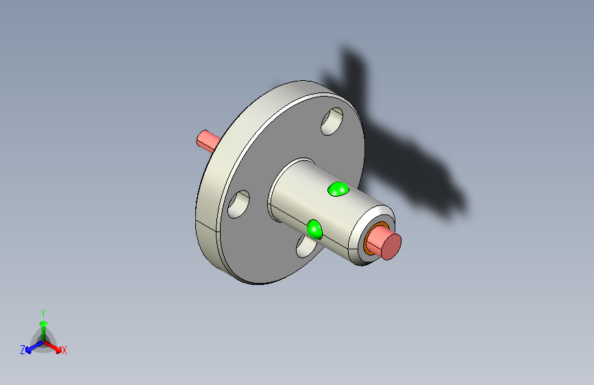 球形闸门3D模型