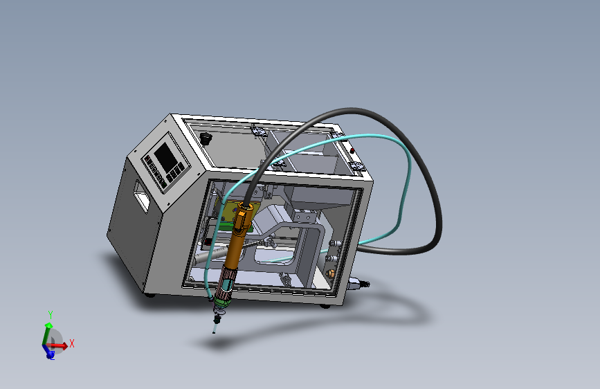 手持式螺丝机3D模型