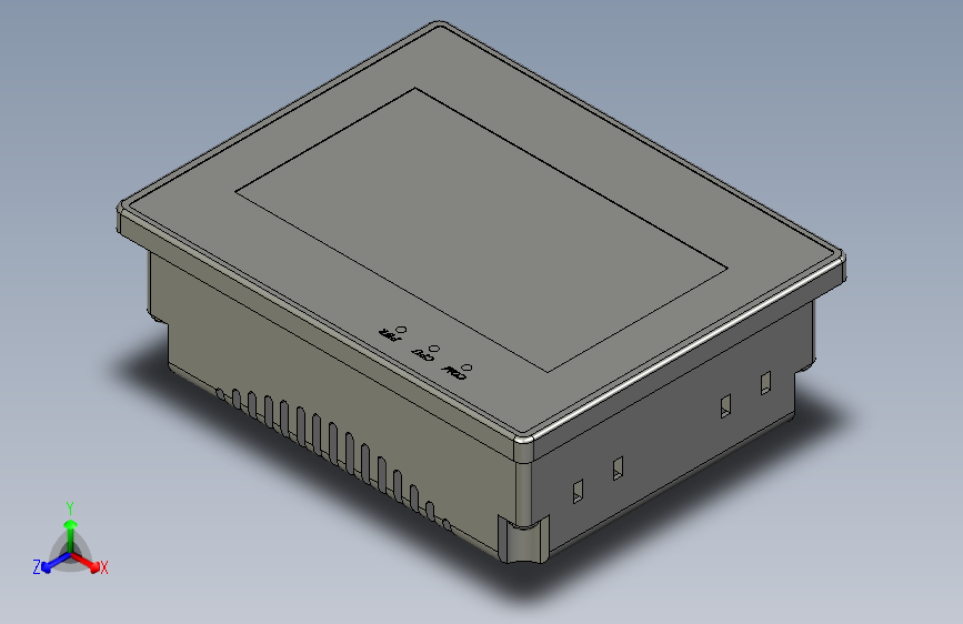 分布放射磁控管放大器3D模型