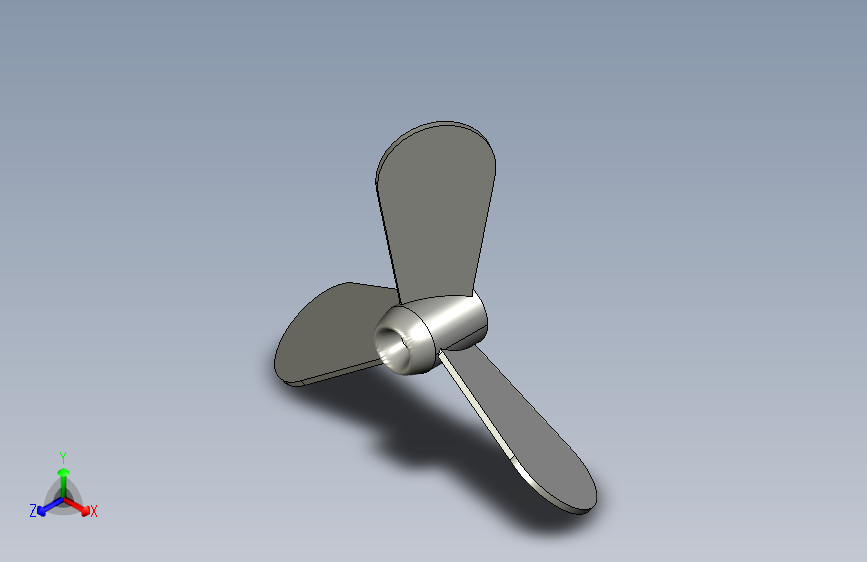 风扇叶片3D模型