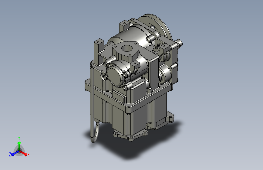 燃料泵3D模型