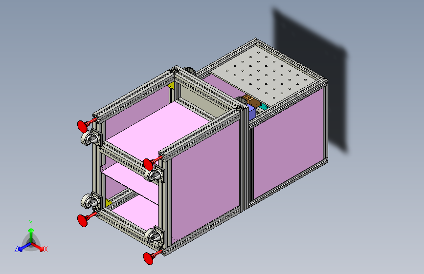 热容机植螺母机设备3D模型