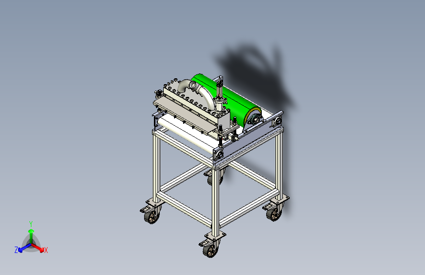 工业零食加工机3D模型