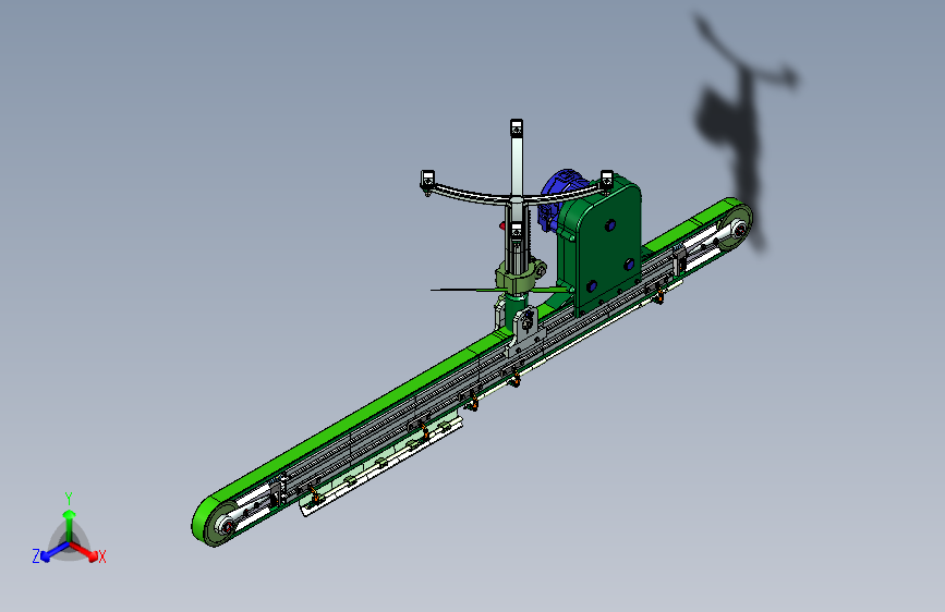 迷你输送机3D模型