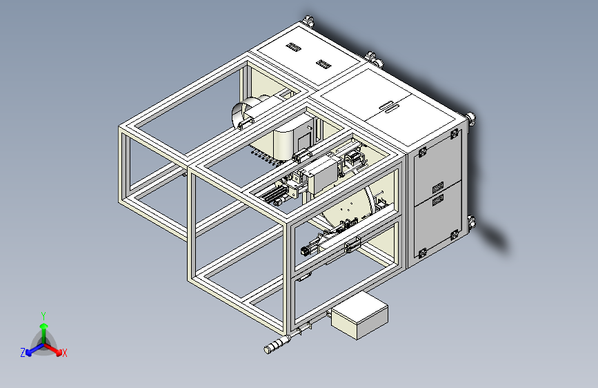 自动送料锁螺丝机 SW设计3D模型