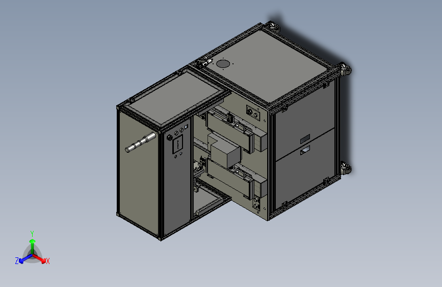 吸取式自动锁螺丝机3D模型