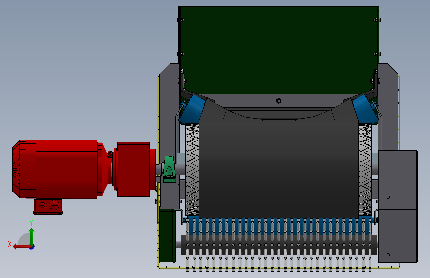 【B18】【STP】【Inventor】【转】槽式皮带输送机_SOLIDWORKS 2011_模型图纸下载 – 懒石网