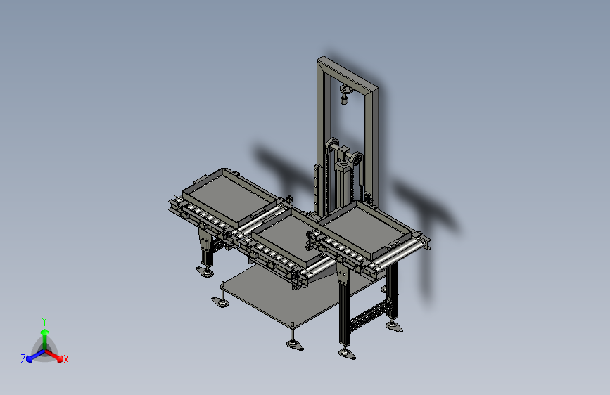 提升机构3D模型