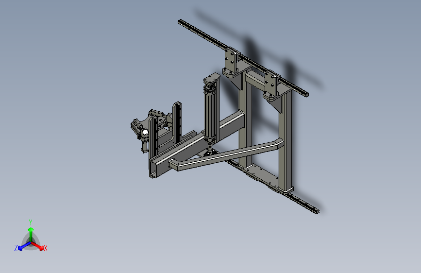 线圈端部移动夹3D模型