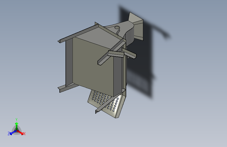 小型玉米脱粒机3D模型