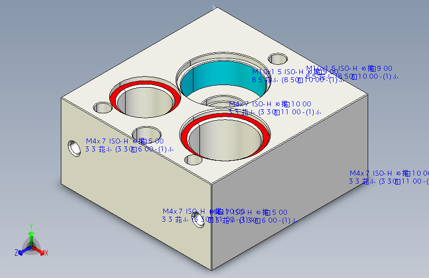 延时器（气动元件）3D图档和2D工程图3D模型
