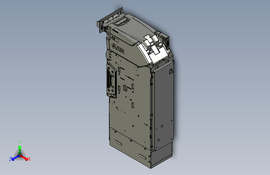 纸币机3D模型