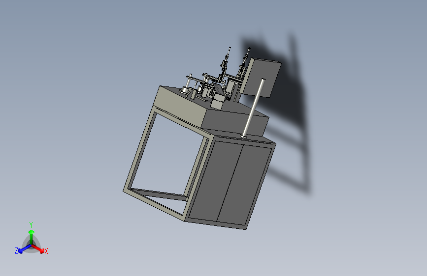 智能笔自动测试机3D模型