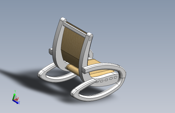 solidworks 摇椅创意设计