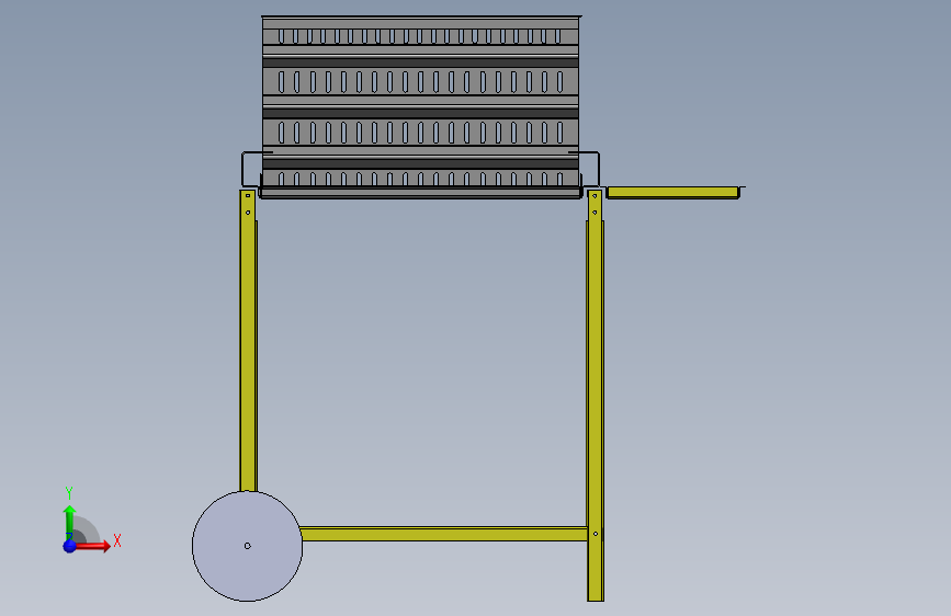 solidworks 户外烤架3D设计图