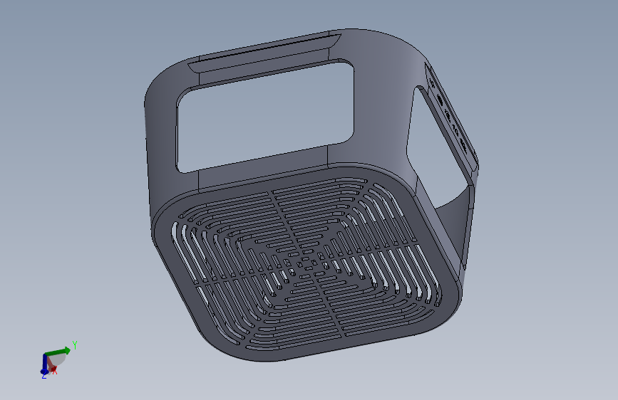 SolidWorks 茶杯滤网设计