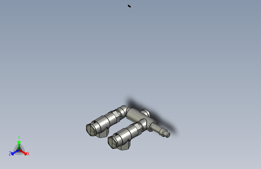 AUTOCAD 定压溢流阀设计