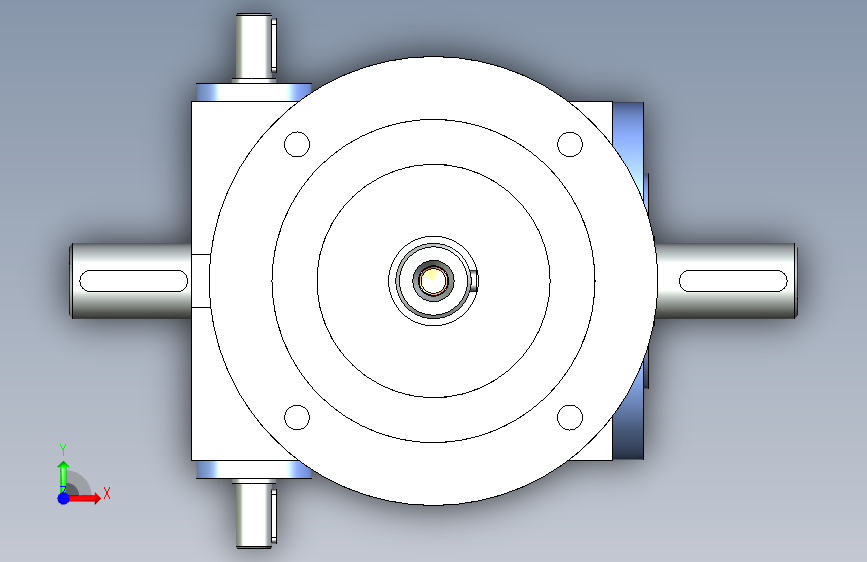 德国印刷差动器LUEF 30 1-3 A_Inventor 2012_模型图纸下载 – 懒石网
