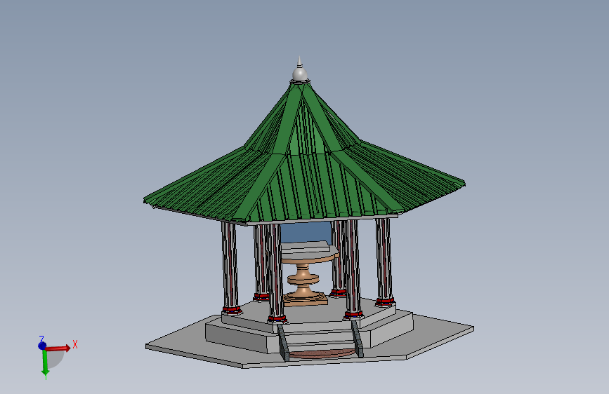 寺庙凉亭（SW2014