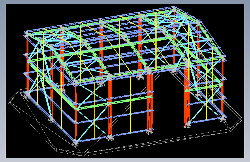 AUTOCAD 矿山建筑