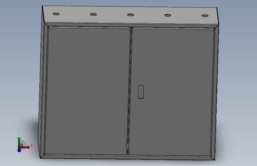 solidworks设计电柜箱体