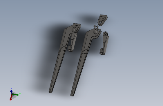 solidworks 管扳手手柄组件