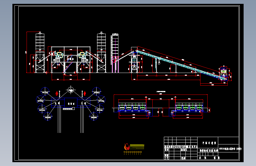 HZS120X2混凝土搅拌站（双拼）
