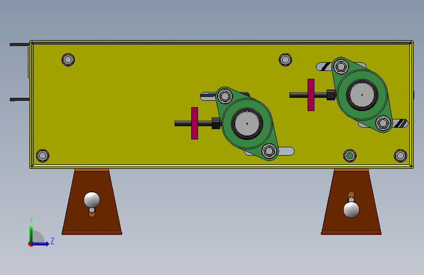 solidworks 皮带线一部分 左侧视图
