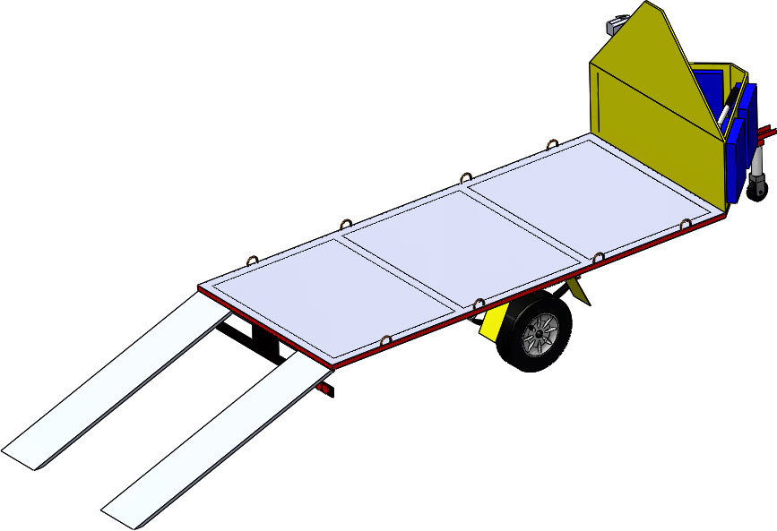 拖板车拖车SW2010