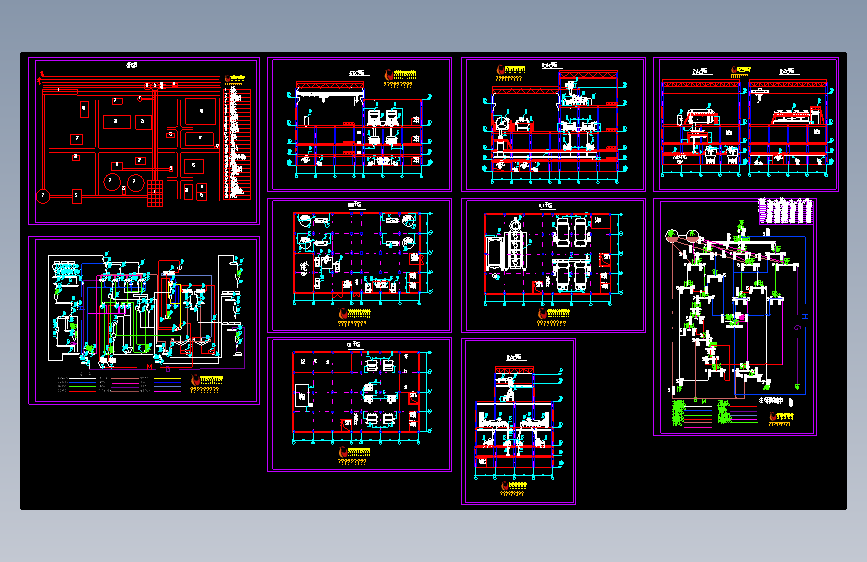 年产180万吨选煤厂全套设计总图10张