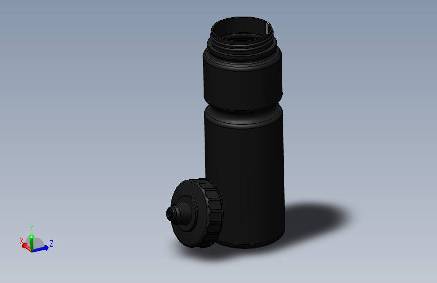 solidworks 创意运动水瓶设计