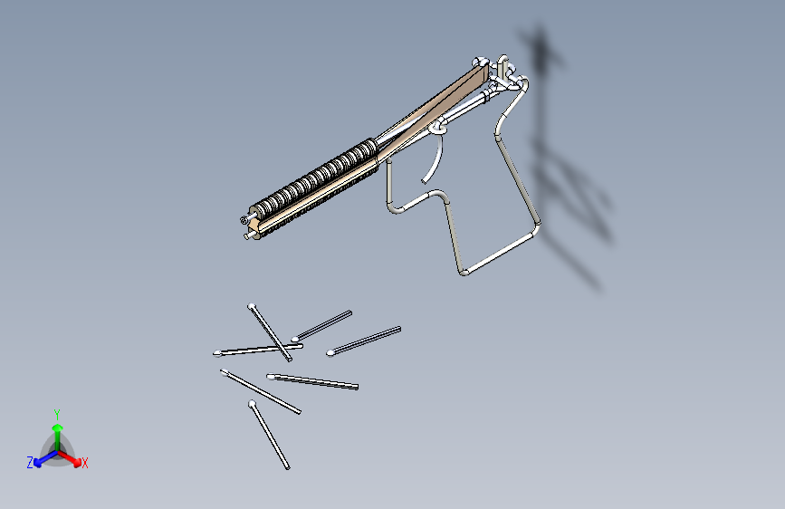 火柴枪MATCH PISTOL