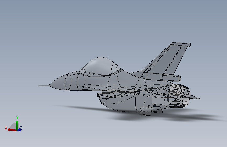 Q版F-16