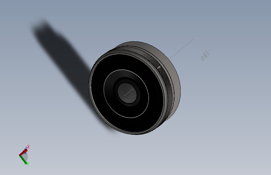 sony的相机镜头造型设计