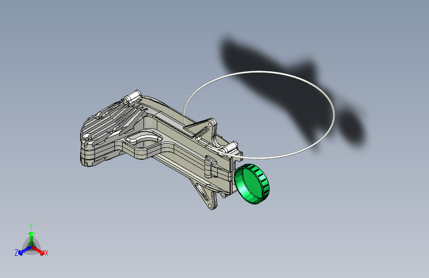 SolidWorks瓶盖射击器