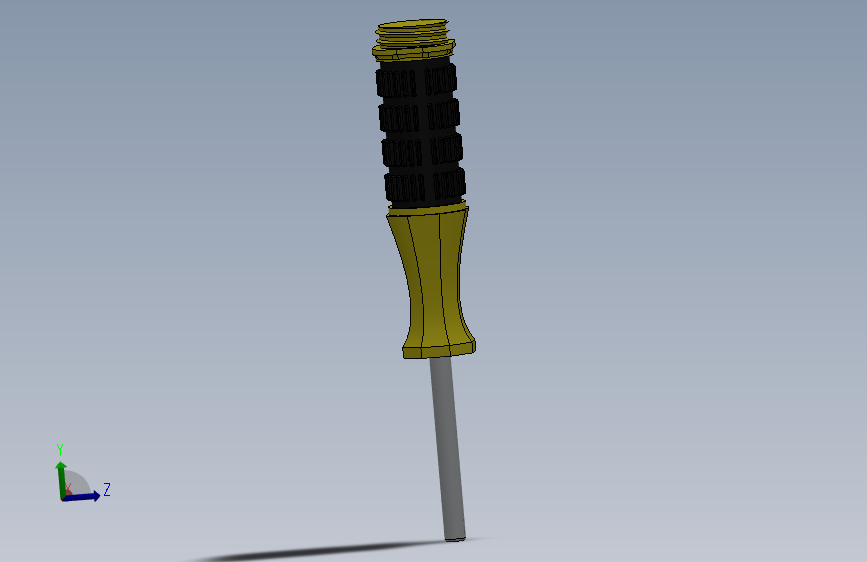 SolidWorks 多功能螺丝刀套装模型