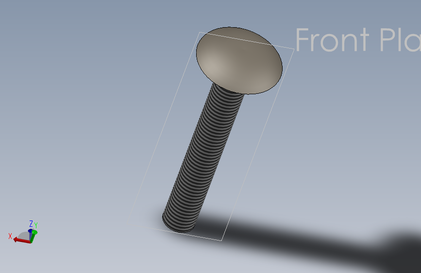 SolidWorks金属做的椅子模型