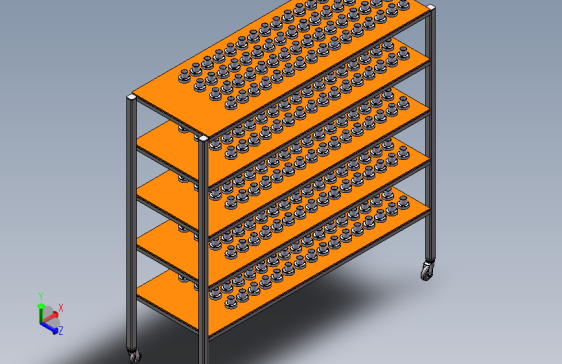 SolidWorks 老化车