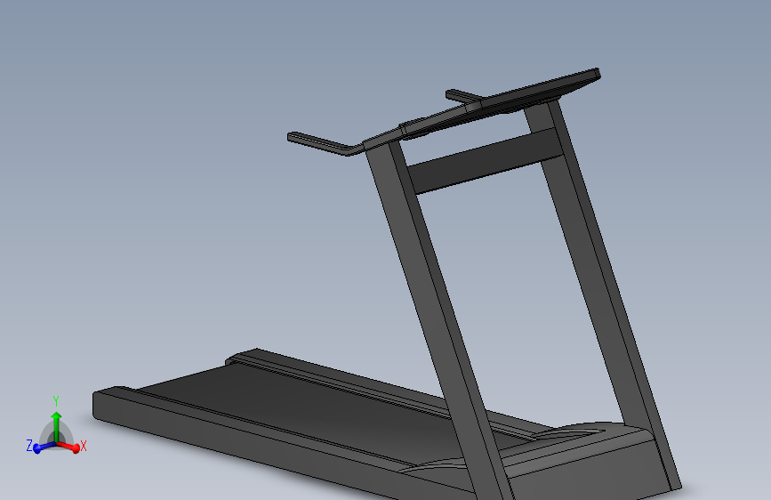 solidworks【跑步机】含全部特征模