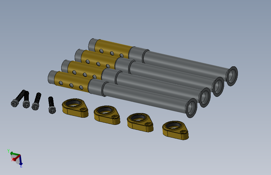 solidworks 推杆套设计