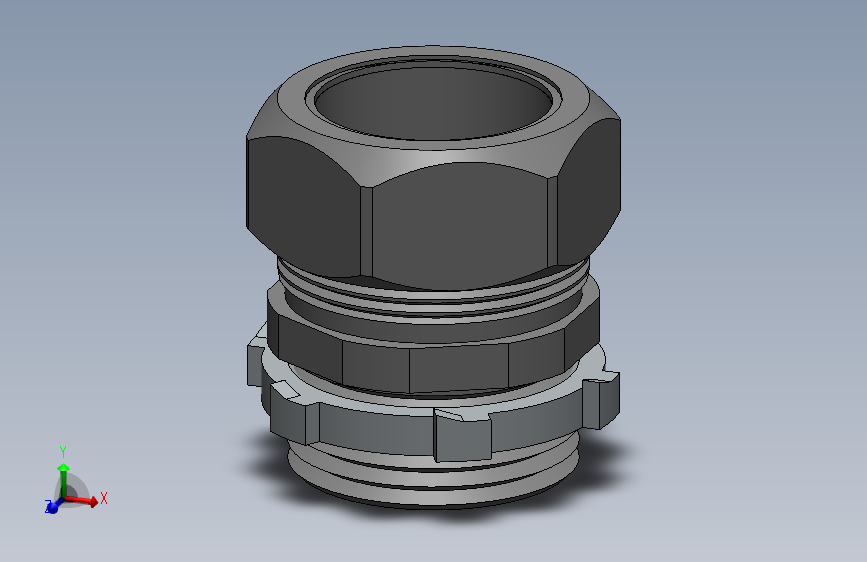 solidworks钢丝绳扣3D模型