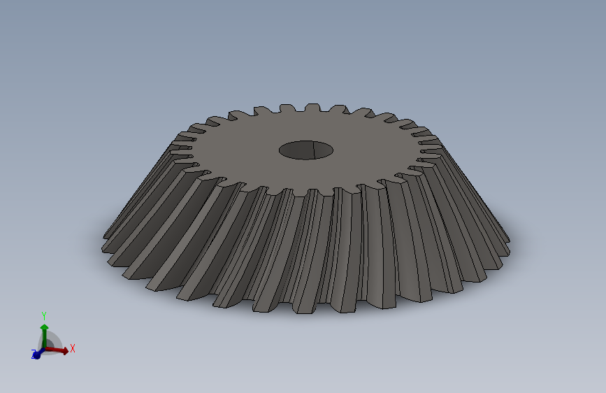 solidworks 螺旋伞齿轮