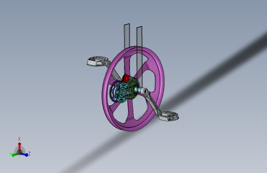 solidworks 前轮齿轮箱
