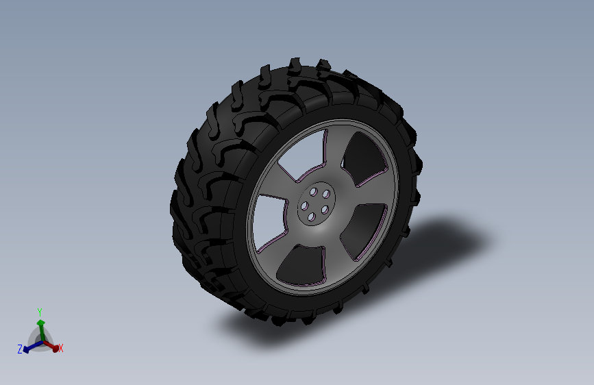 solidworks 轮辋